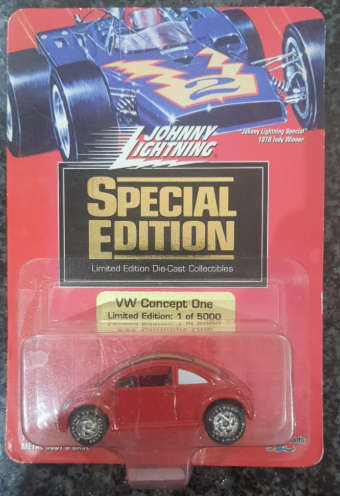 JOHNNY LIGHTNING - SPECIAL EDITION VOLKSWAGEN CONCEPT ONE LIMITED EDITION 1 OF 5000