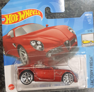 HOT WHEELS ALFA ROMEO 8C COMPETIZIONE