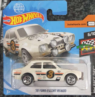HOTWHEELS '70 FORD ESCORT RS1600