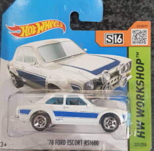 HOTWHEELS '70 FORD ESCORT RS1600