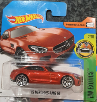 HOT WHEELS '15 MERCEDES AMG GT