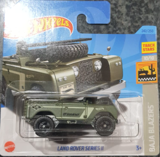 HOT WHEELS LAND ROVER SERIES II