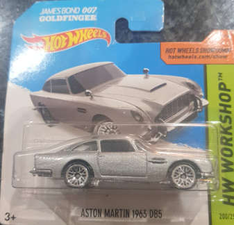 HOTWHEELS ASTON MARTIN 1963 D85