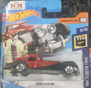 HOTWHEELS CRUELLA DE VIL