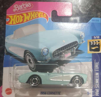 HOTWHEELS 1956 CORVETTE BARBIE