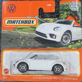 MATCHBOX 2019 VOLKSWAGN BEETLE CONVERTIBLE