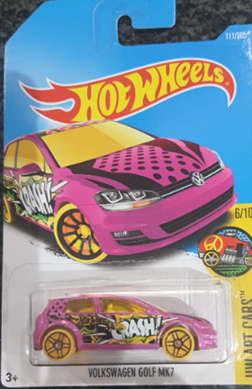 HOT WHEELS VOLKSWAGEN GOLF MK7
