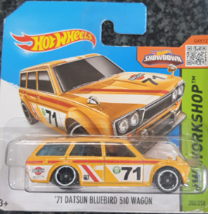 HOT WHEELS '71 DATSUN 510 WAGON