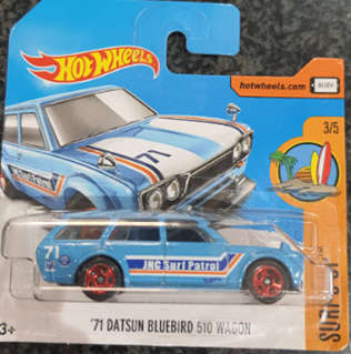 HOT WHEELS '71 DATSUN 510 WAGON