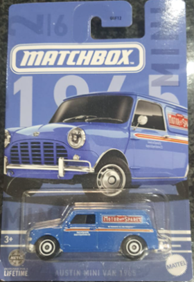 MATCHBOX MINI SET OF 6
