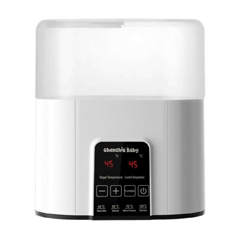 Chenshia Double Bottle Warmer & Steriliser LED Display Accurate Temperature