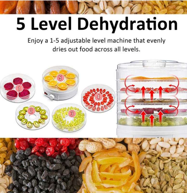Heartdeco Electric Household Food Dehydrator