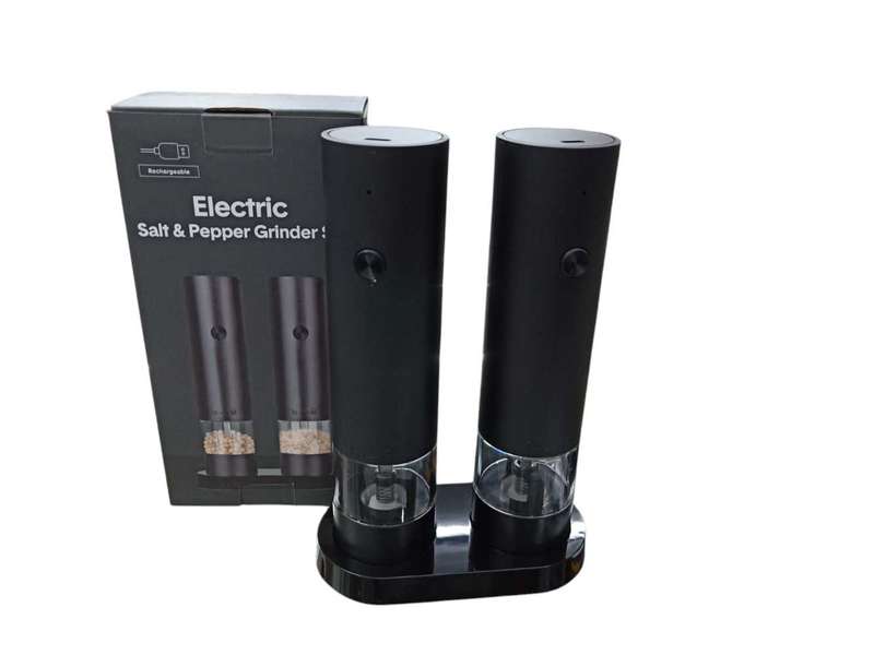 Redisson Electric Salt & Pepper Mill Set of 2 Spice Grinder
