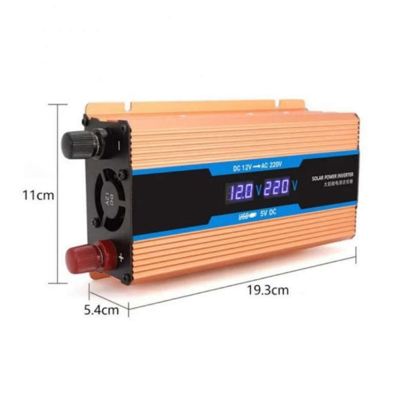 1500W Power Inverter Modified Sine Wave 12V to 220V