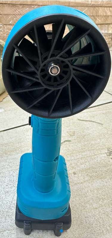 BISUTIME Lithium ion storm turbine fan, outdoor dust removal 48V