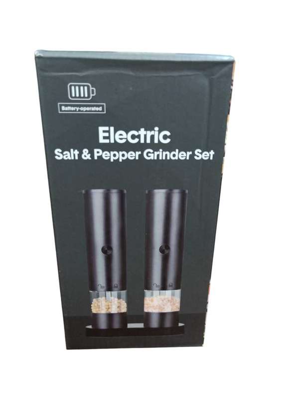 Redisson Electric Salt & Pepper Mill Set of 2 Spice Grinder