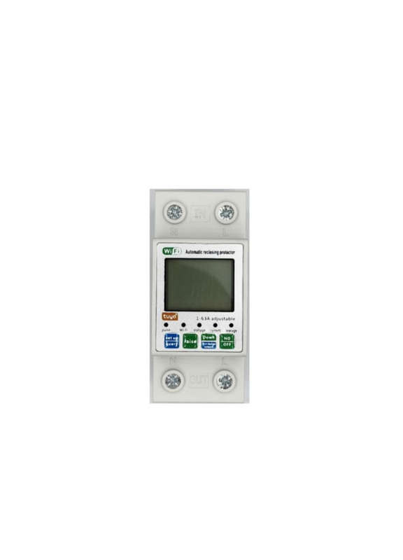 Smart Switch Voltage & Energy Monitoring / Earth Leakage / 63A / wifi TUYA