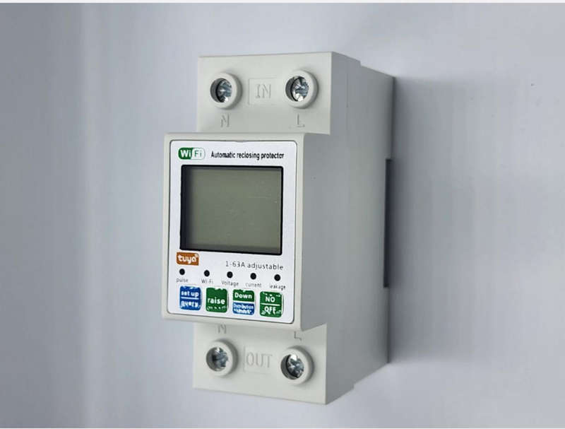 Smart Switch Voltage & Energy Monitoring / Earth Leakage / 63A / wifi TUYA