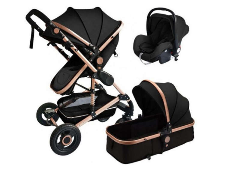 Belecoo Luxury Travel System -Black