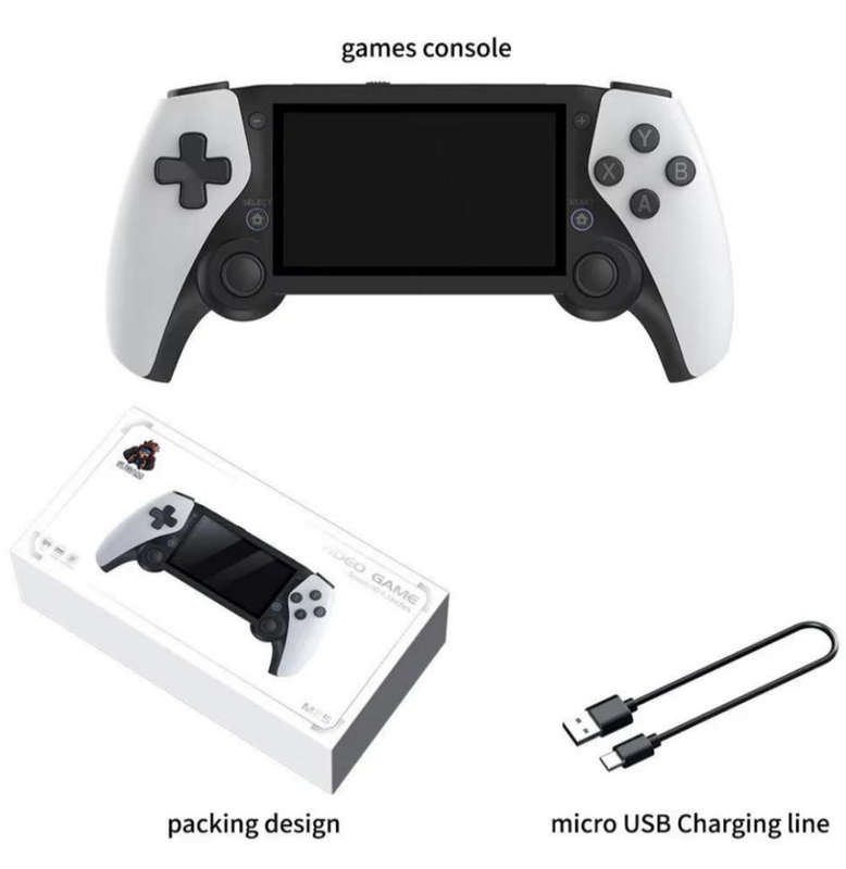 M25 console handheld game machine 4.3 inches 20000+ classic games