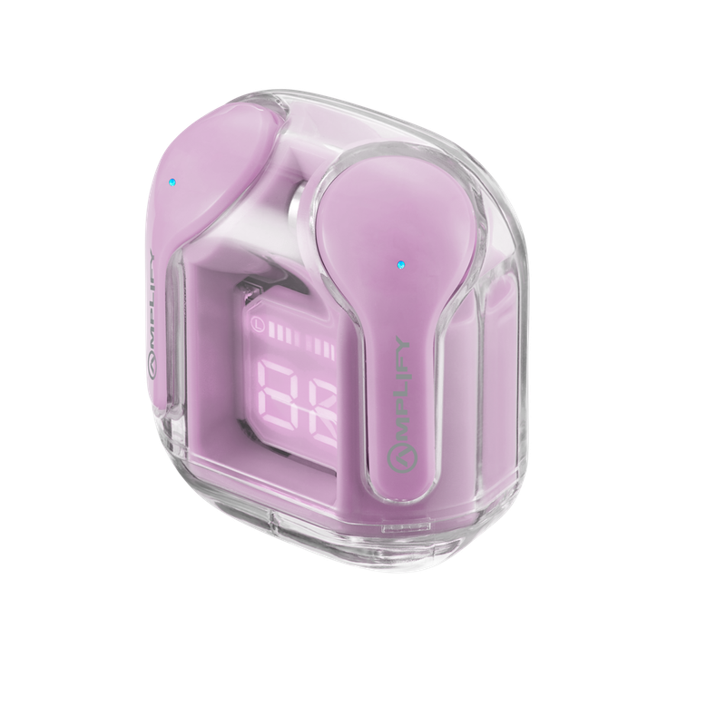 Amplify Lumina Series Bluetooth without Mic Headset - Pink