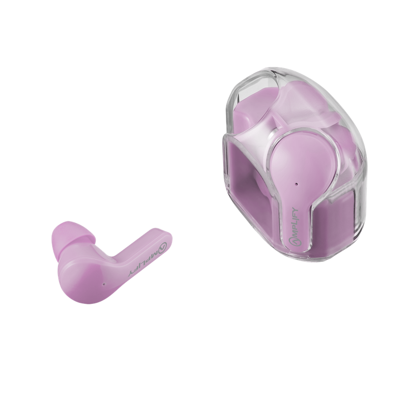Amplify Lumina Series Bluetooth without Mic Headset - Pink