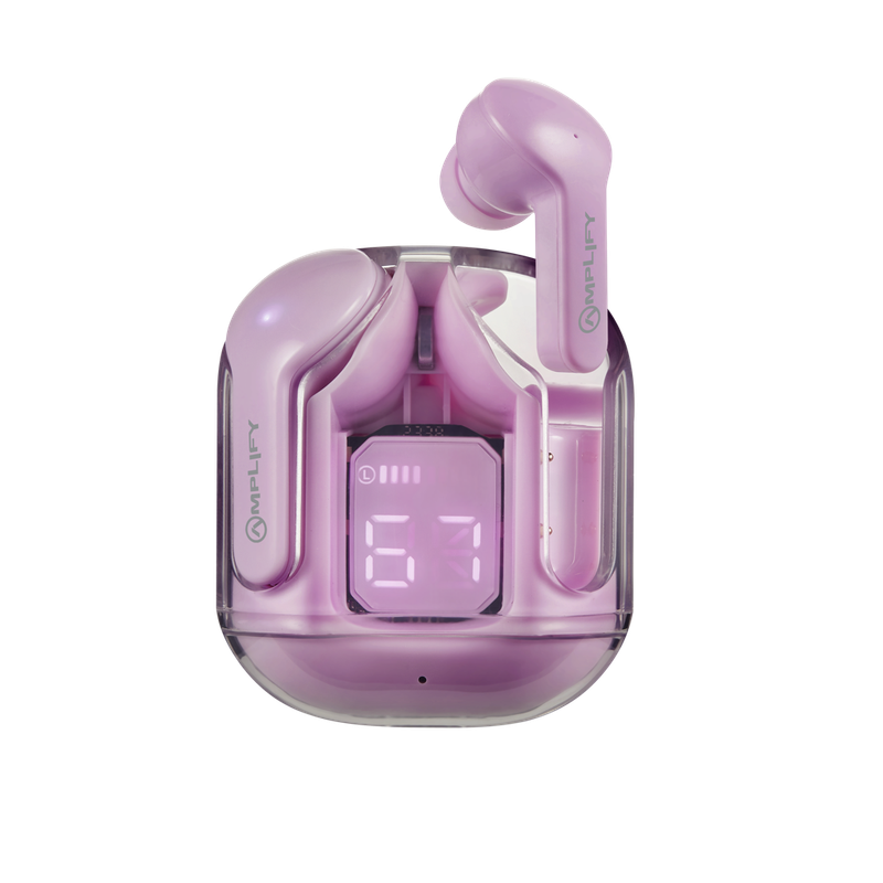 Amplify Lumina Series Bluetooth without Mic Headset - Pink