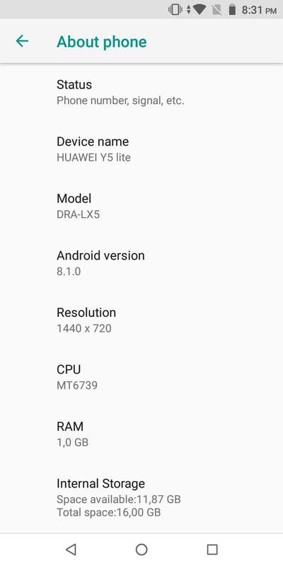 Huawei Y5 Lite - Budget Smartphone (Please Read Important Notes)