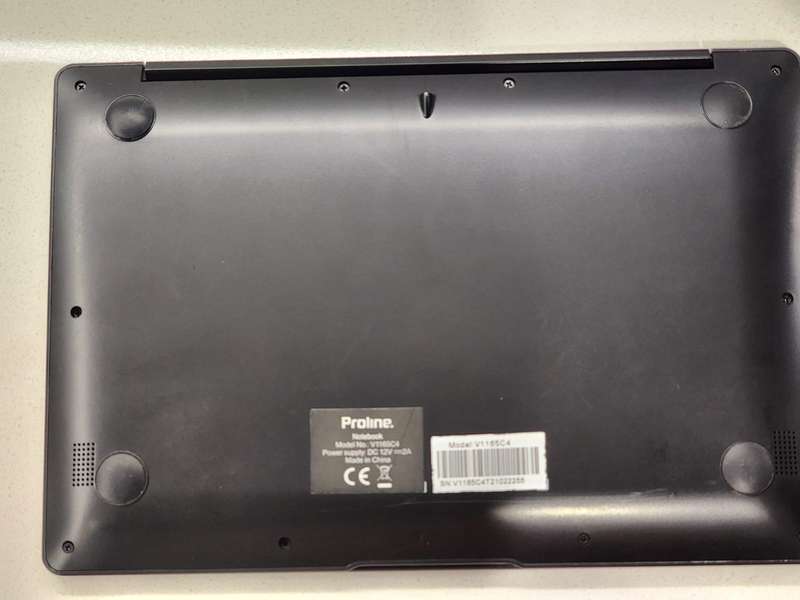 Proline V1165C4 11.6" Laptop | Celeron N4020 | 4GB RAM | 120GB SSD | Windows 11 | Good Condition