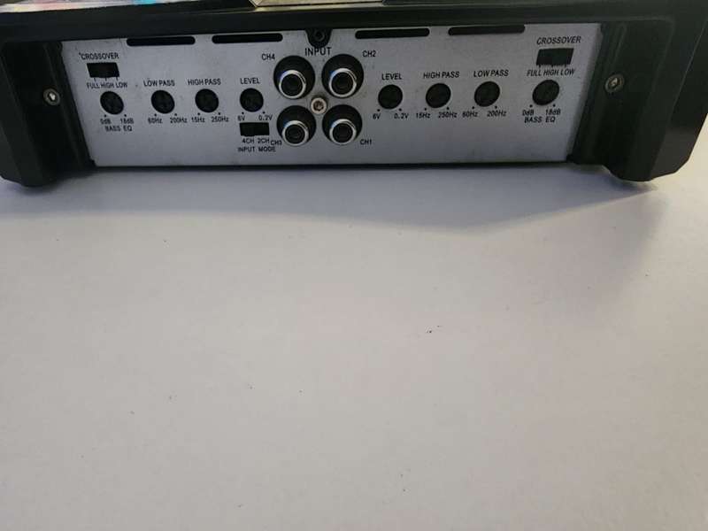 Powerbass PWR-3600 4 Channel 3600W Car Amplifier