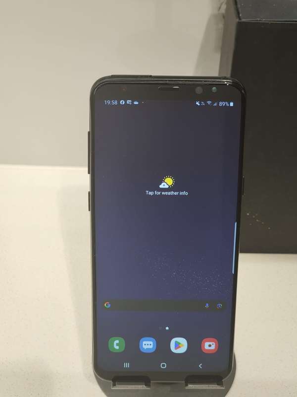 Samsung Galaxy S8 Plus  Used | Non-OEM LCD Screen | Original Box + USB-C Cable