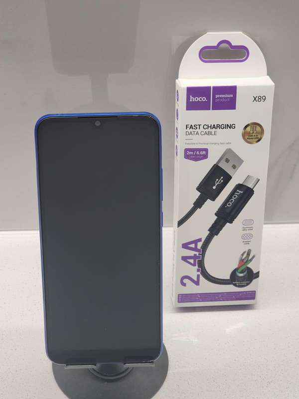 Xiaomi Redmi 9A (Blue)  Used  Read Description  No Box  Broken Camera Glass  New Charging Cable