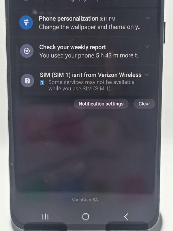 Samsung Galaxy S20 5G UW  128GB  Cosmic Gray  Unlocked