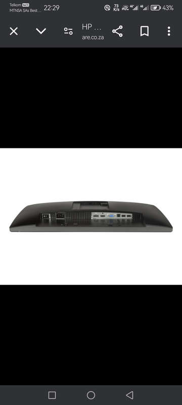 HP Z23n Monitor 23" IPS 1920x1080 LED HDMI VGA Black Class A- FREE POWER AND HDMI CABLE
