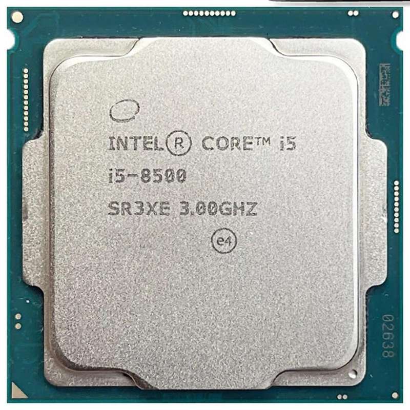 PREOWNED Intel Core i5-8500 3.0GHz (4.1GHz Turbo) Hex Core 14nm Socket LGA1151 Desktop CPU