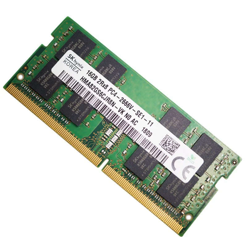HYNIX 16GB 2Rx8 PC4-2400T HMA82GS6AFR8N-UH SO-DIMM Laptop Memory