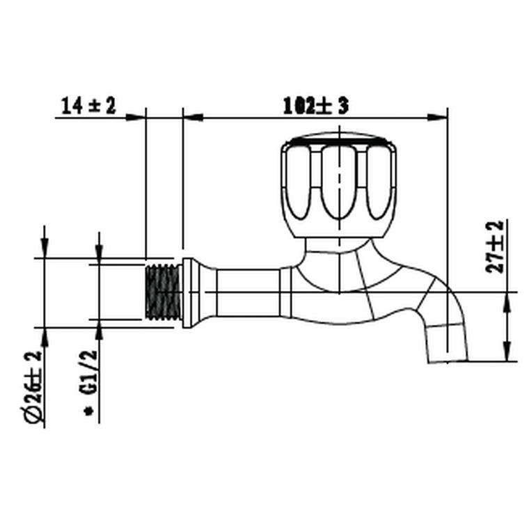 Cobra Bib Tap Metsi