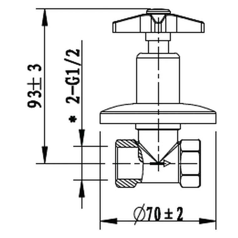 Cobra Shower Mixer Tap | Undertile Tap | Shower Faucet FxF 15mm Star