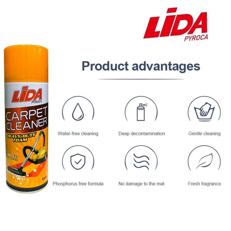 LiDA Carpet Cleaner Foam 450ml