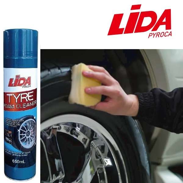 LiDA Tyre Foam Cleaner 650ml