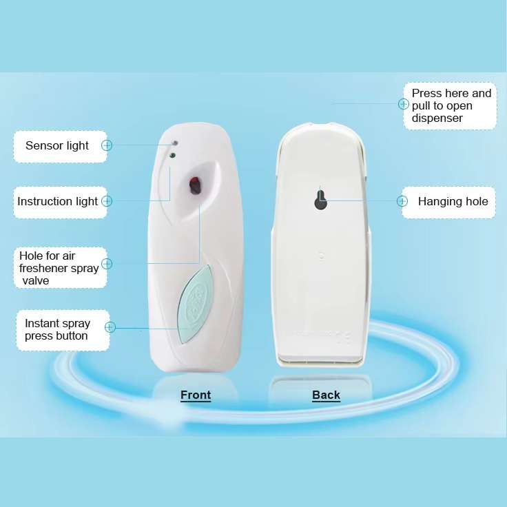 LiDA Automatic Air Freshener Machine & 2 Refills