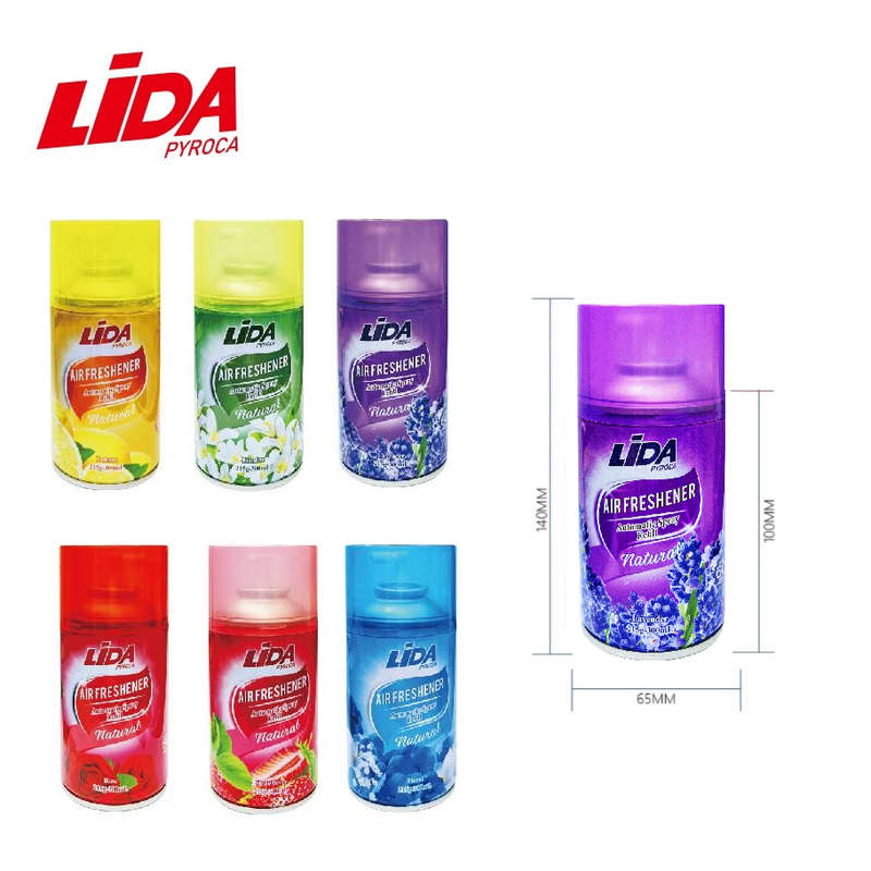 LiDA Automatic Air Freshener Machine & 2 Refills