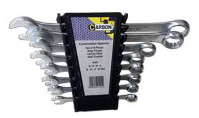 Carbon 8 Piece Wrench Set