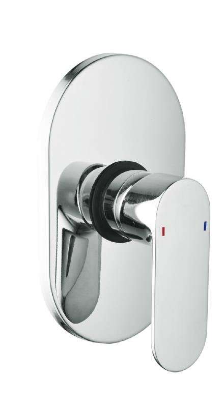 Krystal Shower Mixer Tap | Bathroom Shower Faucet Oval