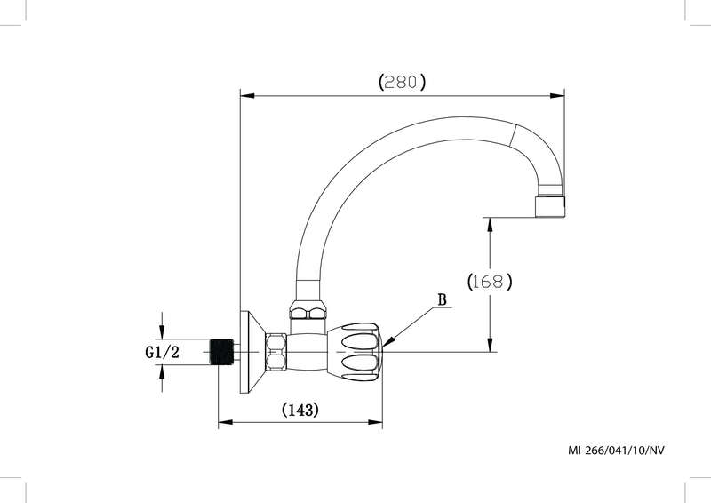 Cobra Sink | Kitchen Mixer Tap Faucet Wall Metsi