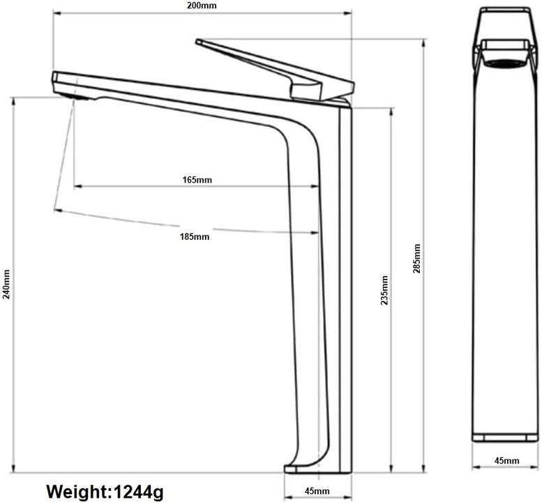 Kessler Superior Basin Mixer Tap Faucet N1 Standard | High - Different Color