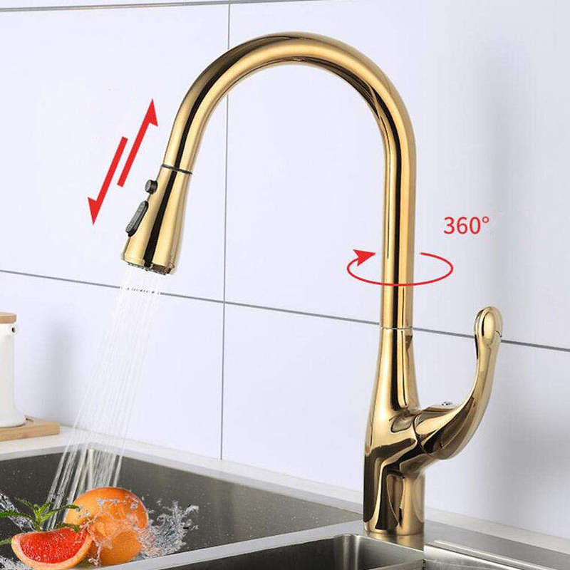 Kessler Superior Sink | Kitchen Mixer Tap Faucet Deck Bronya Gold