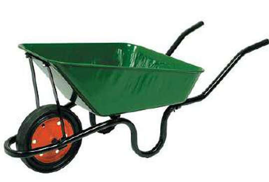 Carbon Concrete Wheelbarrow Complete Steel Bin