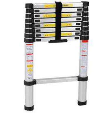Carbon Telescopic Ladder 8 Step 2.6m