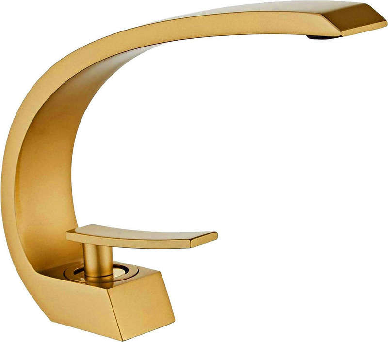 Kessler Superior Basin Mixer Tap Faucet Zuki Brushed Gold